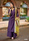 Chitrangna By Wooglee Barline Viscose Kurti With Bottom Dupatta Wholesale Online